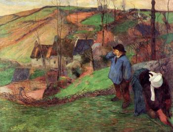 Paul Gauguin : Little Breton Shepherd
